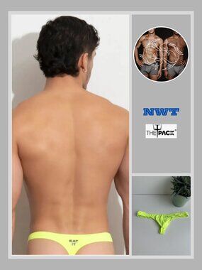 ThePack - Eat It Thong - Yellow (M)